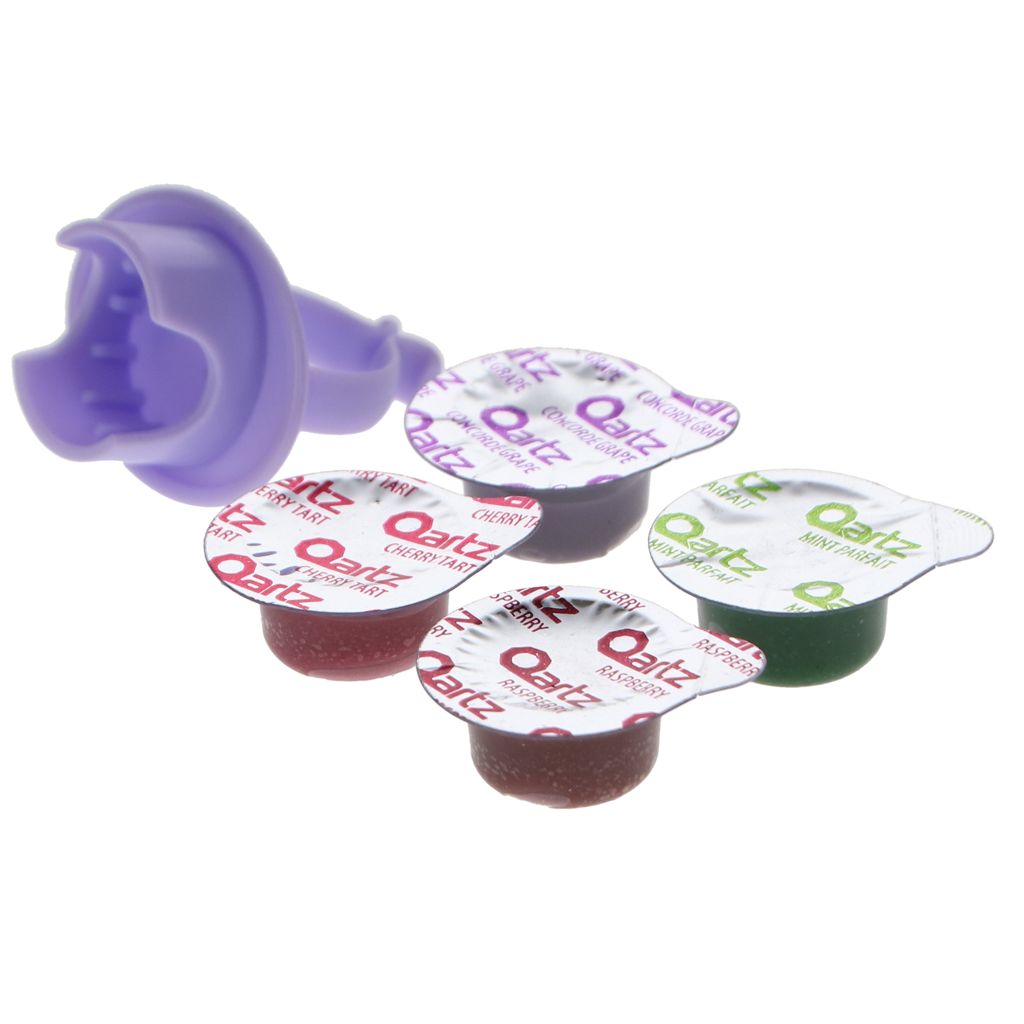 Qartz Coarse Assorted Prophy Paste Cups with Fluoride / 200/Box / Non-Drying / Splatter Free / Gluten Free / MADE IN USA