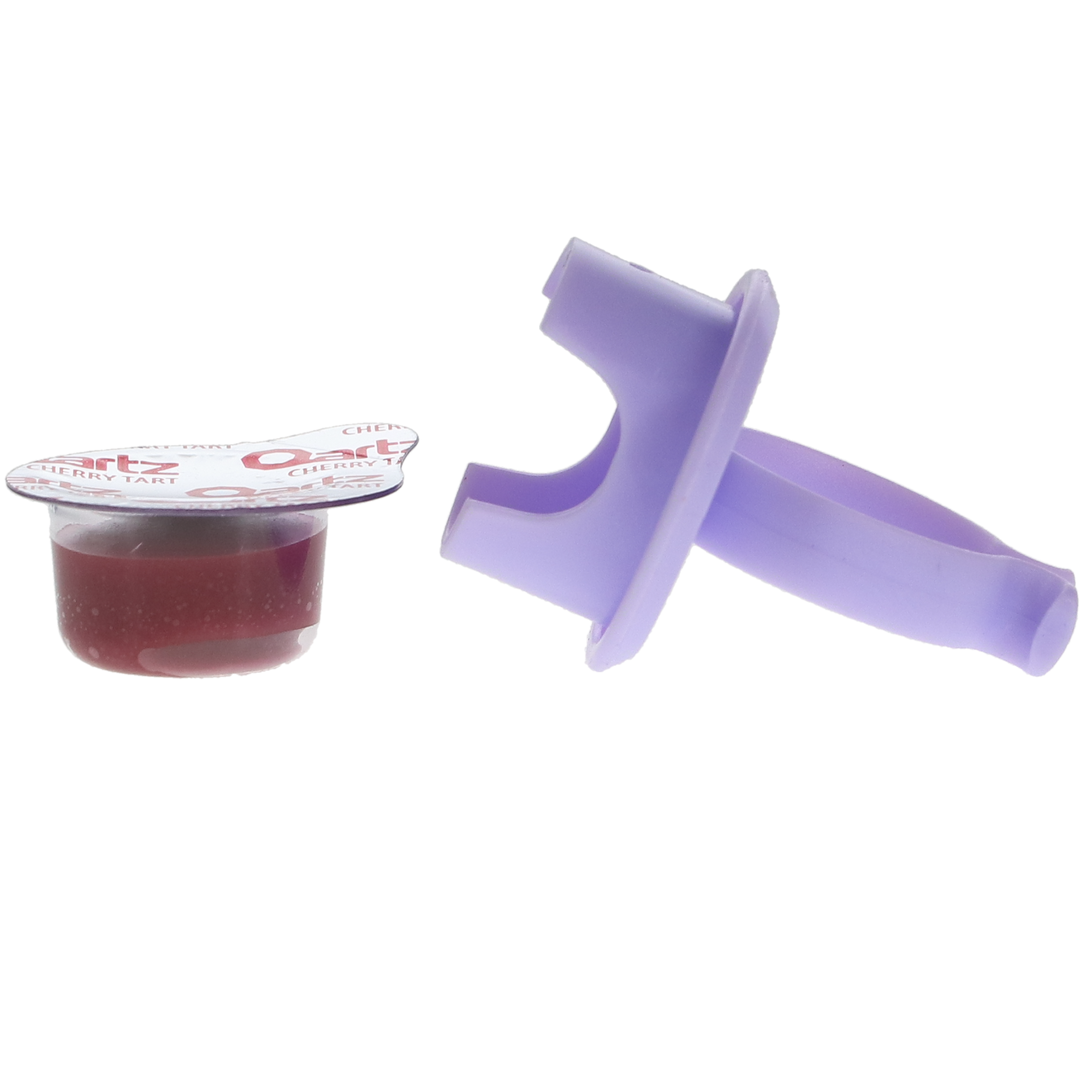 Qartz X-Coarse Cherry Tart Prophy Paste Cups with Fluoride / 200/Box / Non-Drying / Splatter Free / Gluten Free / MADE IN USA