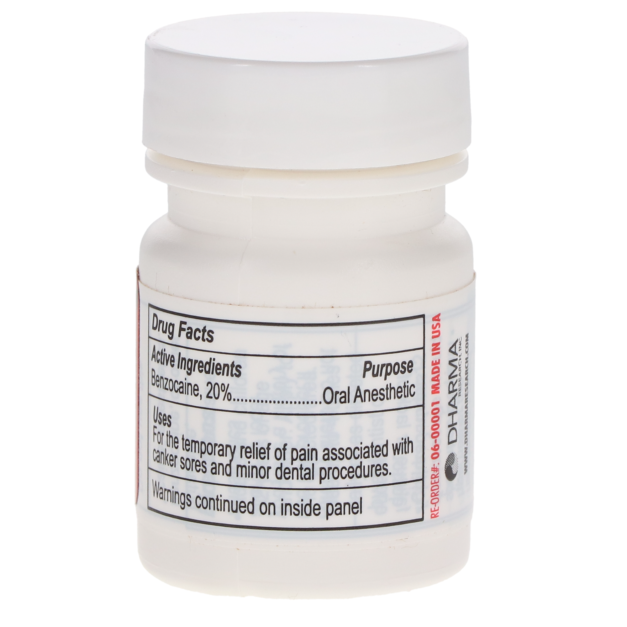 Iolite Topical Benzocaine Anesthetic Gel / Bubble Gum Flavor / 32g (1.12 oz) / Vitamin E / Xylitol / MADE IN USA
