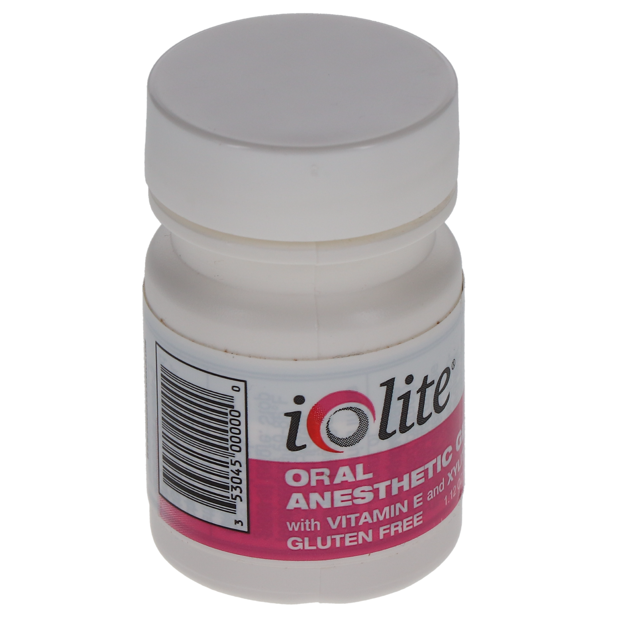 Iolite Topical Benzocaine Anesthetic Gel / Bubble Gum Flavor / 32g (1.12 oz) / Vitamin E / Xylitol / MADE IN USA