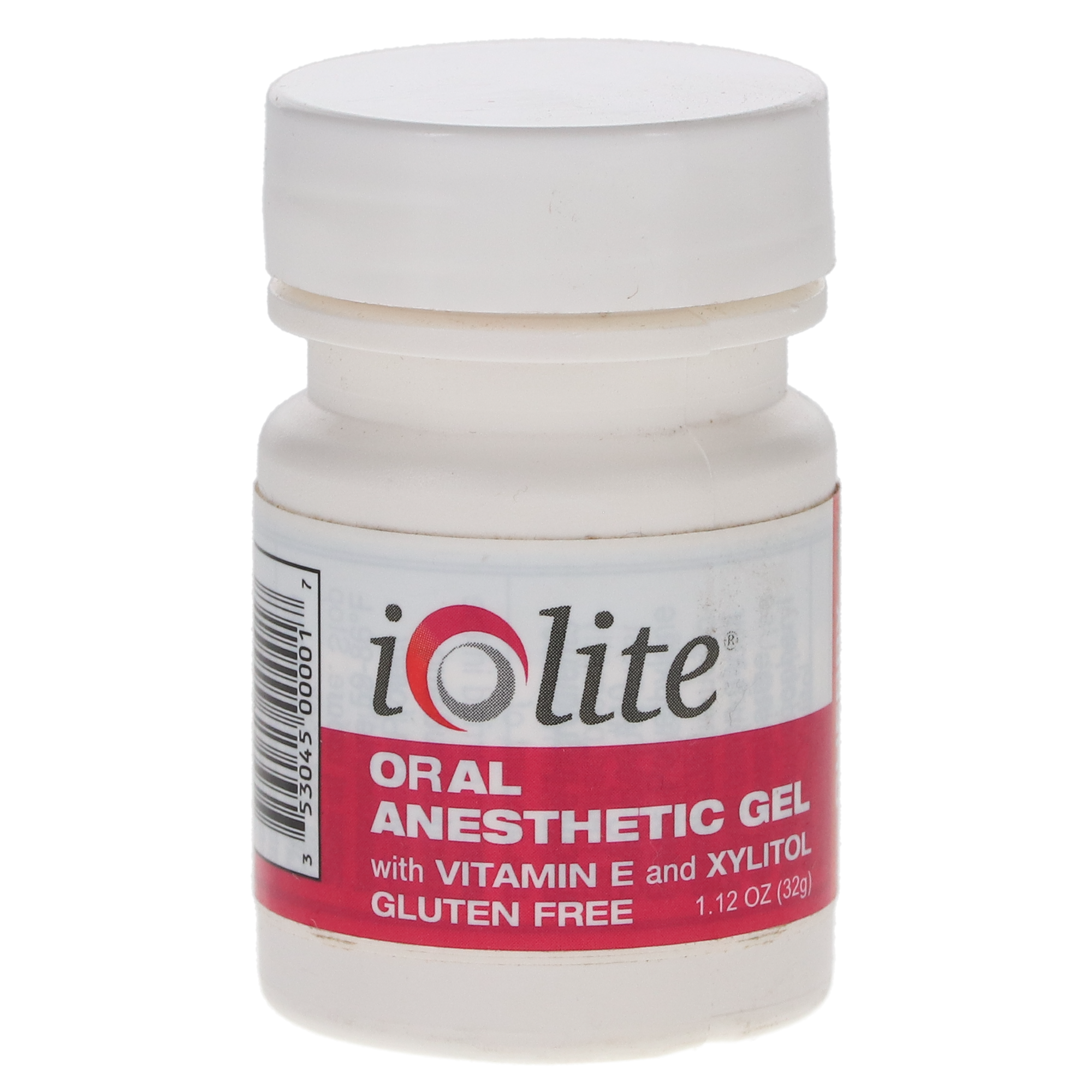 Iolite Topical Benzocaine Anesthetic Gel / Cherry Tart Flavor / 32g (1.12 oz) / Vitamin E / Xylitol / MADE IN USA